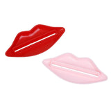 Exprimidor de tubo de pasta de dientes con forma de labios