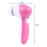 5 en 1 Cepillo rotatorio limpiador facial y corporal.