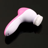 5 en 1 Cepillo rotatorio limpiador facial y corporal.