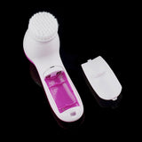 5 en 1 Cepillo rotatorio limpiador facial y corporal.